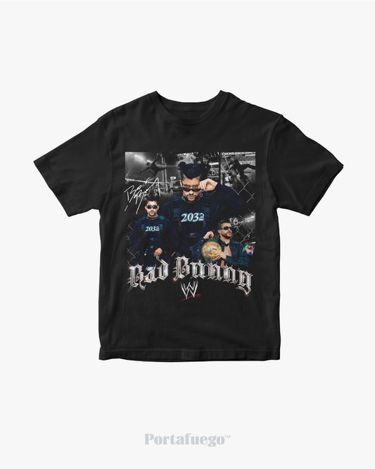 BAD BUNNY WWE TEE
